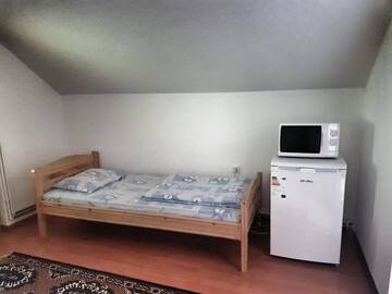 Фото номера Семейный номер с террасой Отели типа «постель и завтрак» Eszter Panzió г. Прайд 8