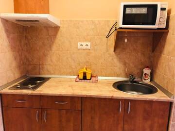 Фото номера Апартаменты с 1 спальней Апарт-отели Kelemen Vendégház 2 г. Прайд 77